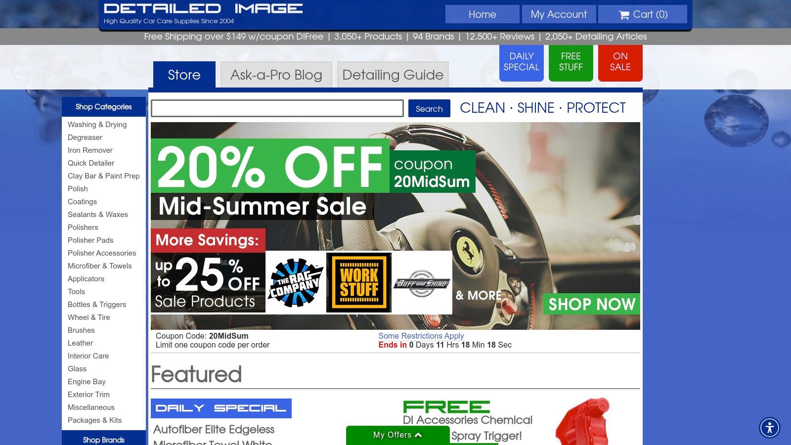 Detailed Image – Curated Pro/Enthusiast Detailing Retailer