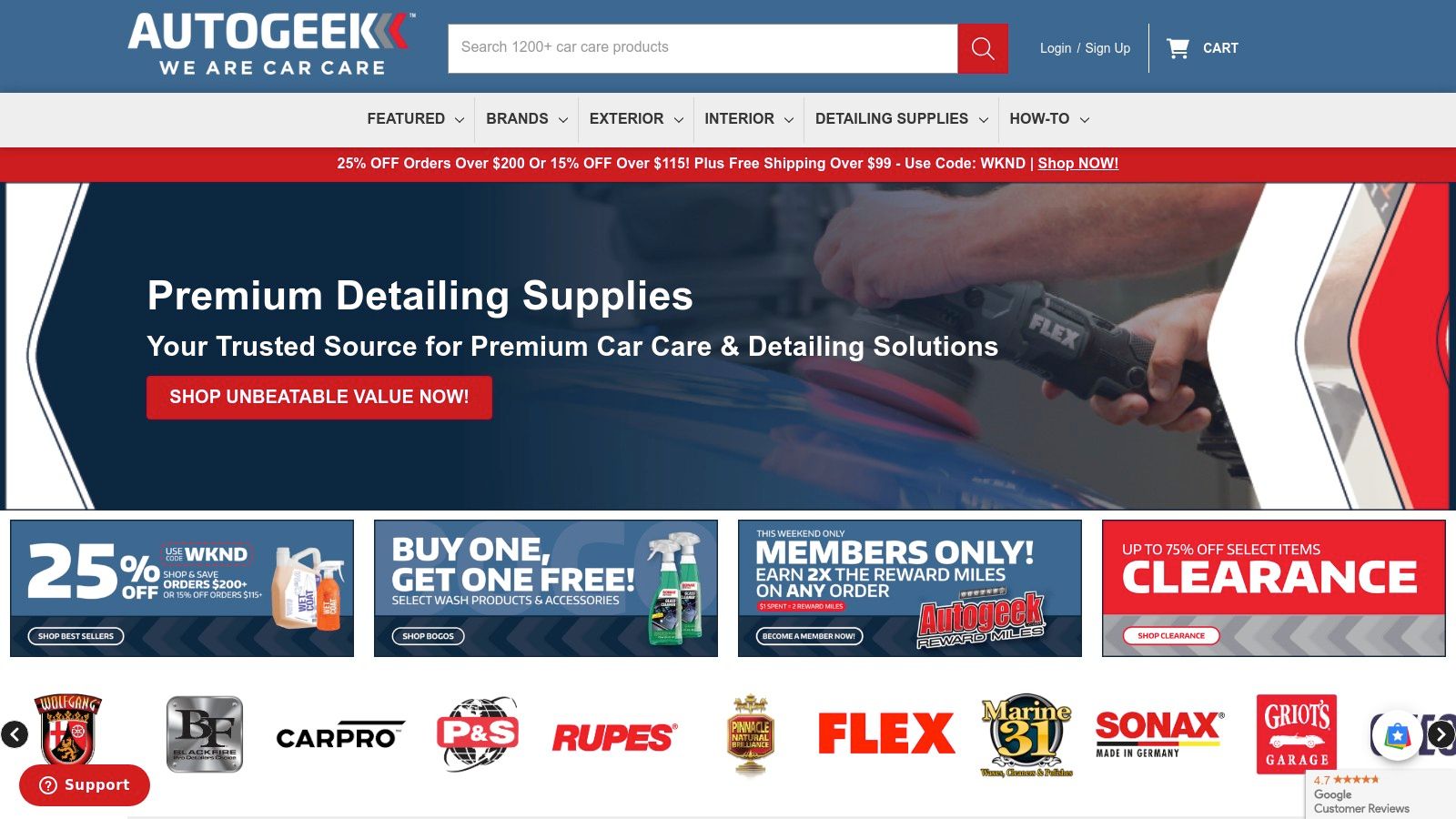 Autogeek – Specialty Detailing Superstore