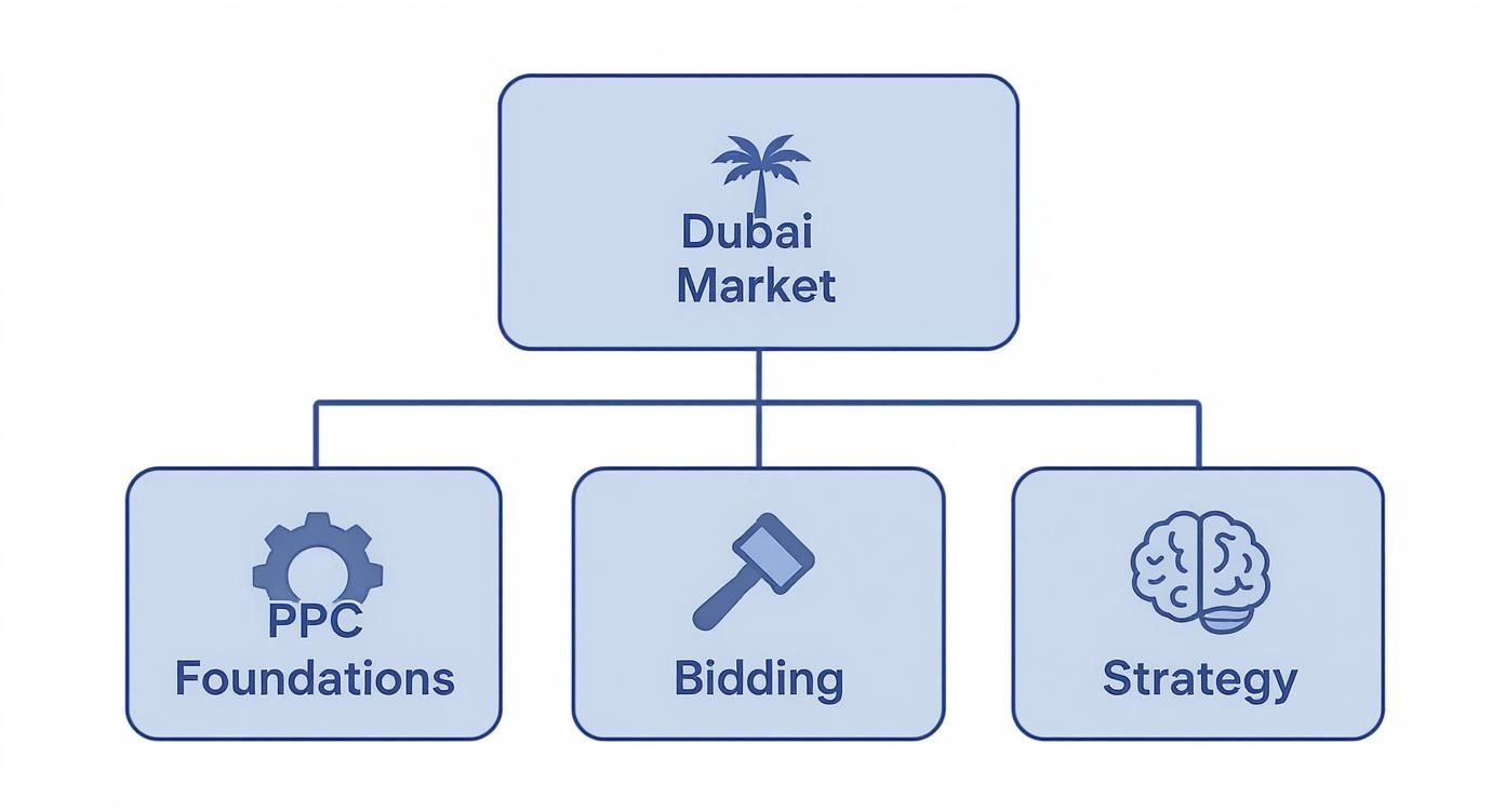 Infographic about ppc in dubai