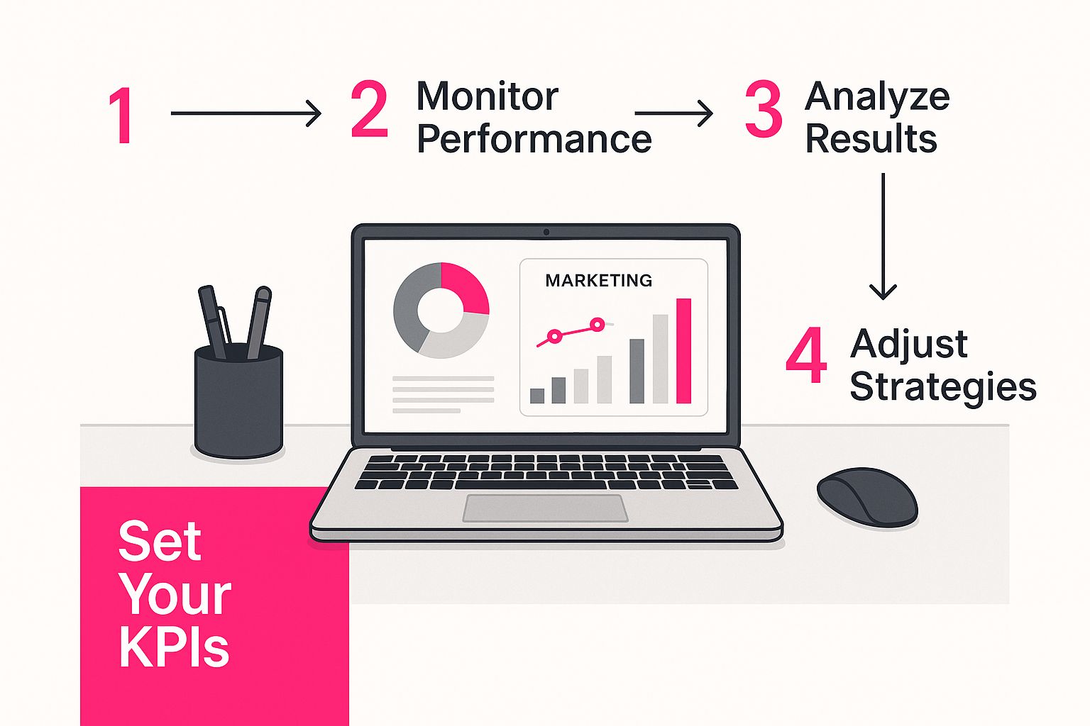 Infographic about marketing campaign tracking