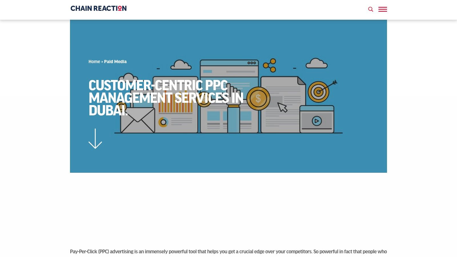 Chain Reaction (Dubai, UAE) — PPC Services
