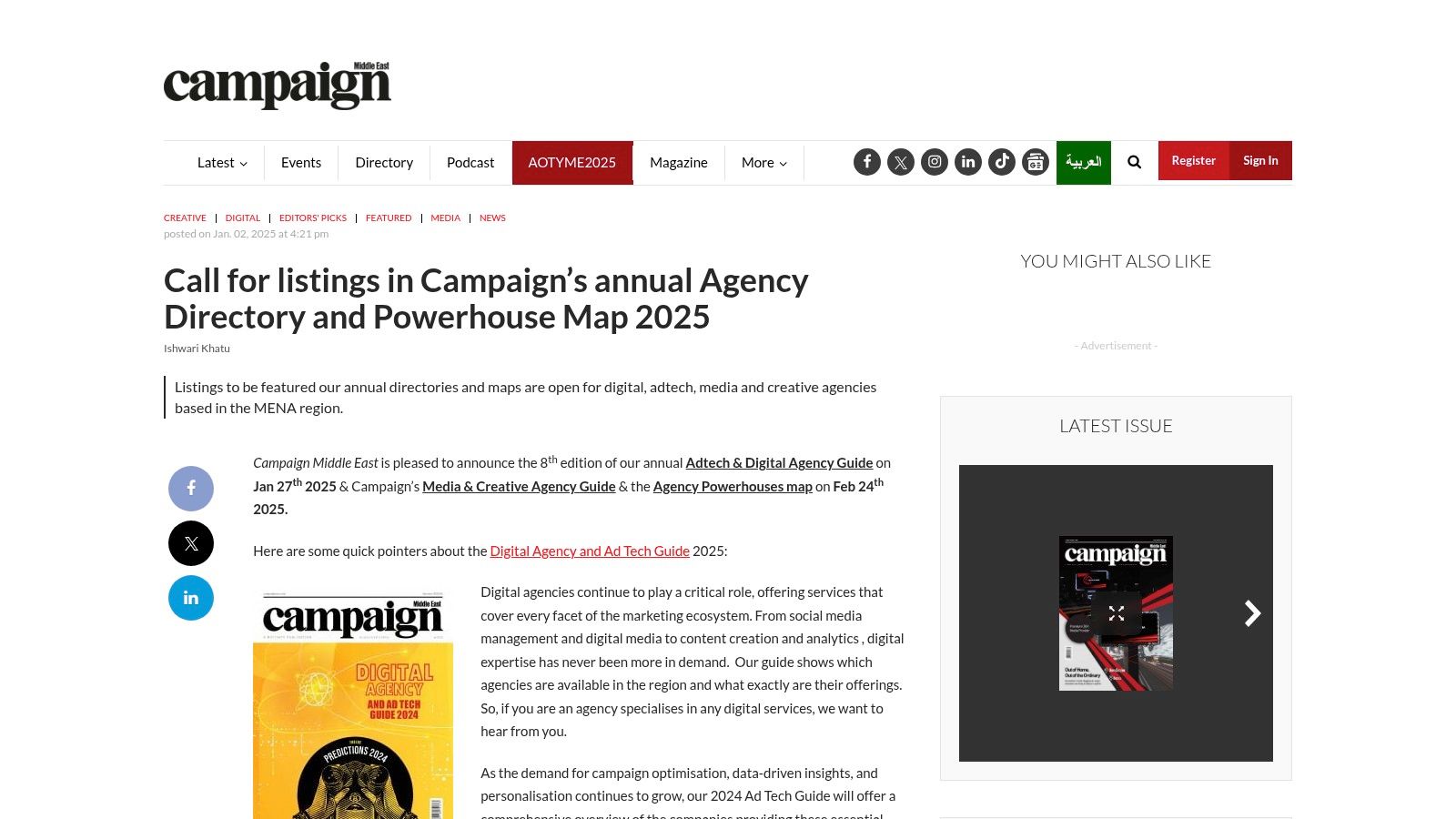 Campaign Middle East