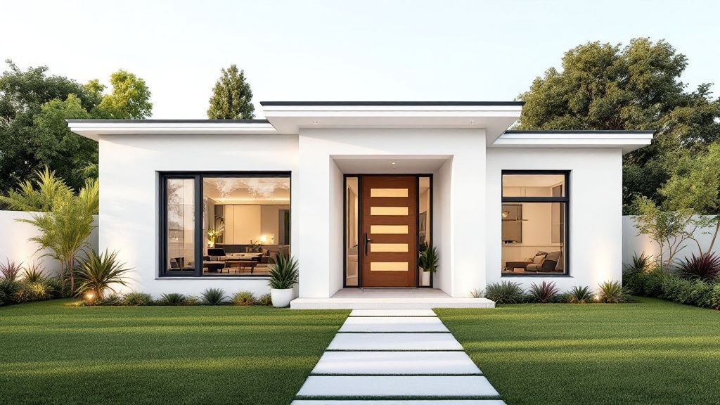 Calculadora y planos para fijar el precio de venta de una casa