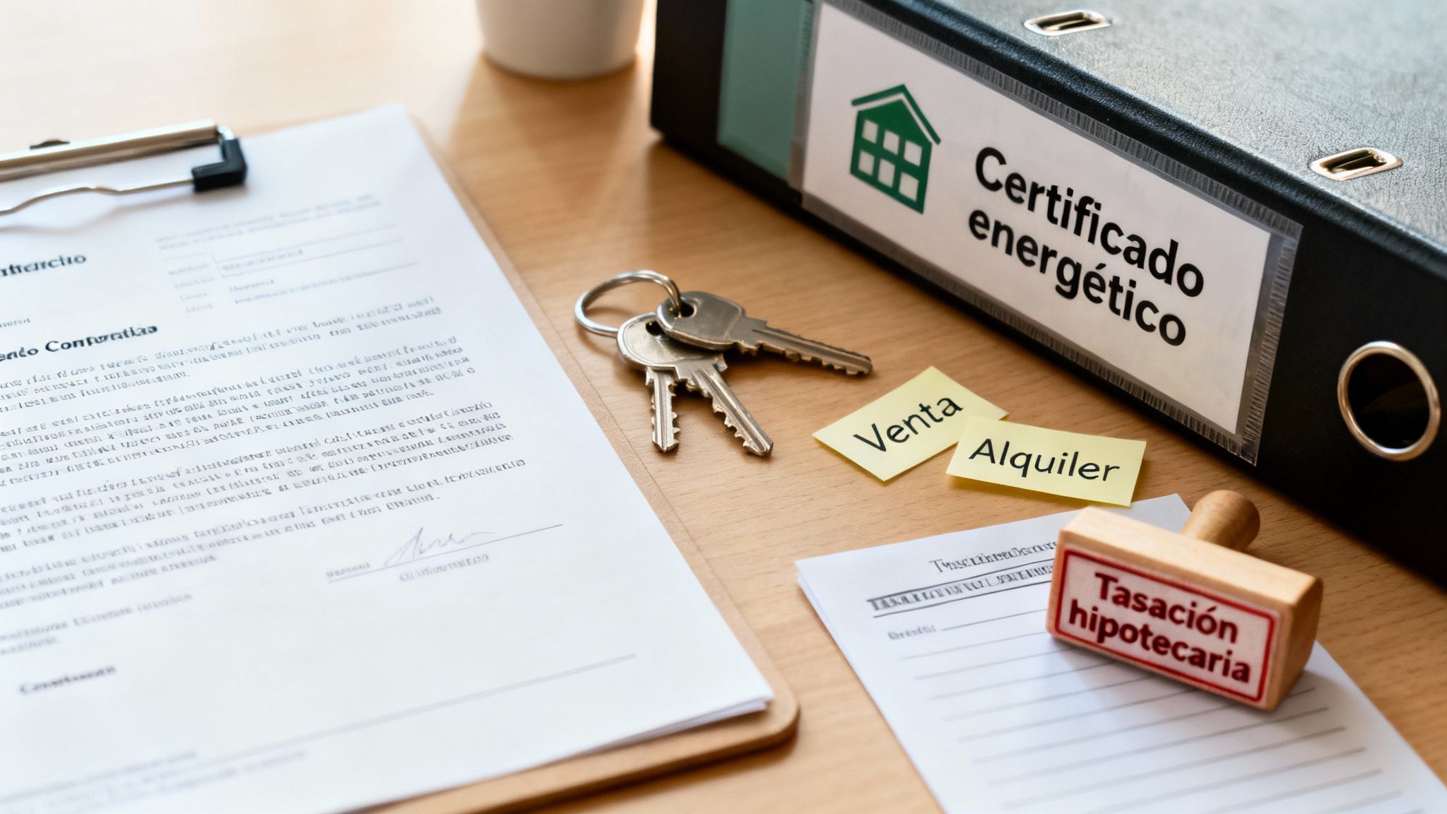 Certificados Energéticos | Guía definitiva del Certificado Energético obligatorio en Valencia Elementos de gestión inmobiliaria: certificado energético, llaves, venta, alquiler y tasación hipotecaria.