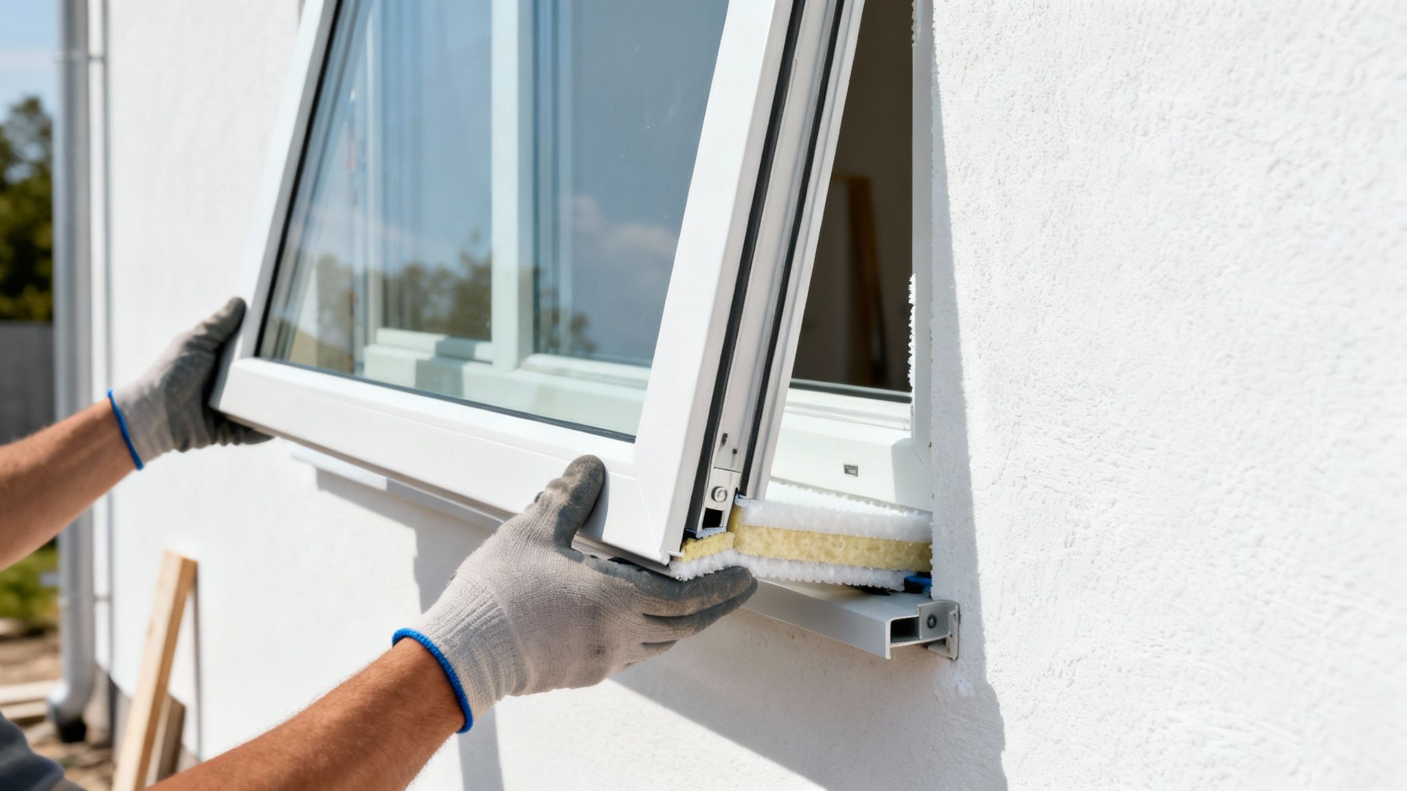 Certificados Energéticos | Ayudas Eficiencia Eenergetica en Valencia: Guía rápida Una persona revisando planos y documentos para solicitar ayudas de eficiencia energética en su hogar de Valencia.