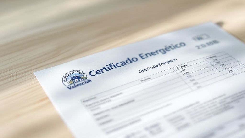 Pago de tasas para el registro del certificado energético