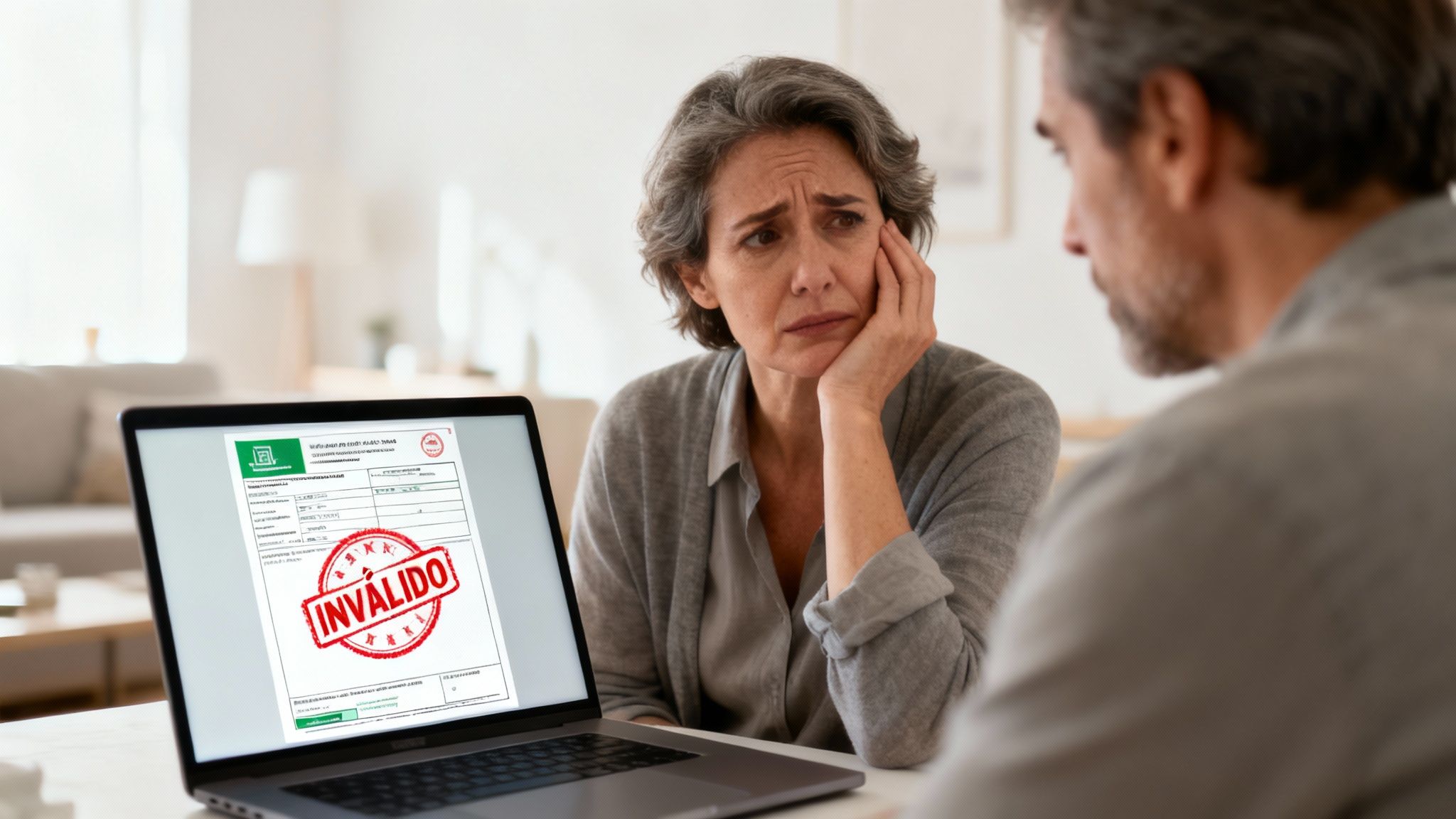 Técnico energético revisando planos para un certificado energético online sin visita en Valencia.