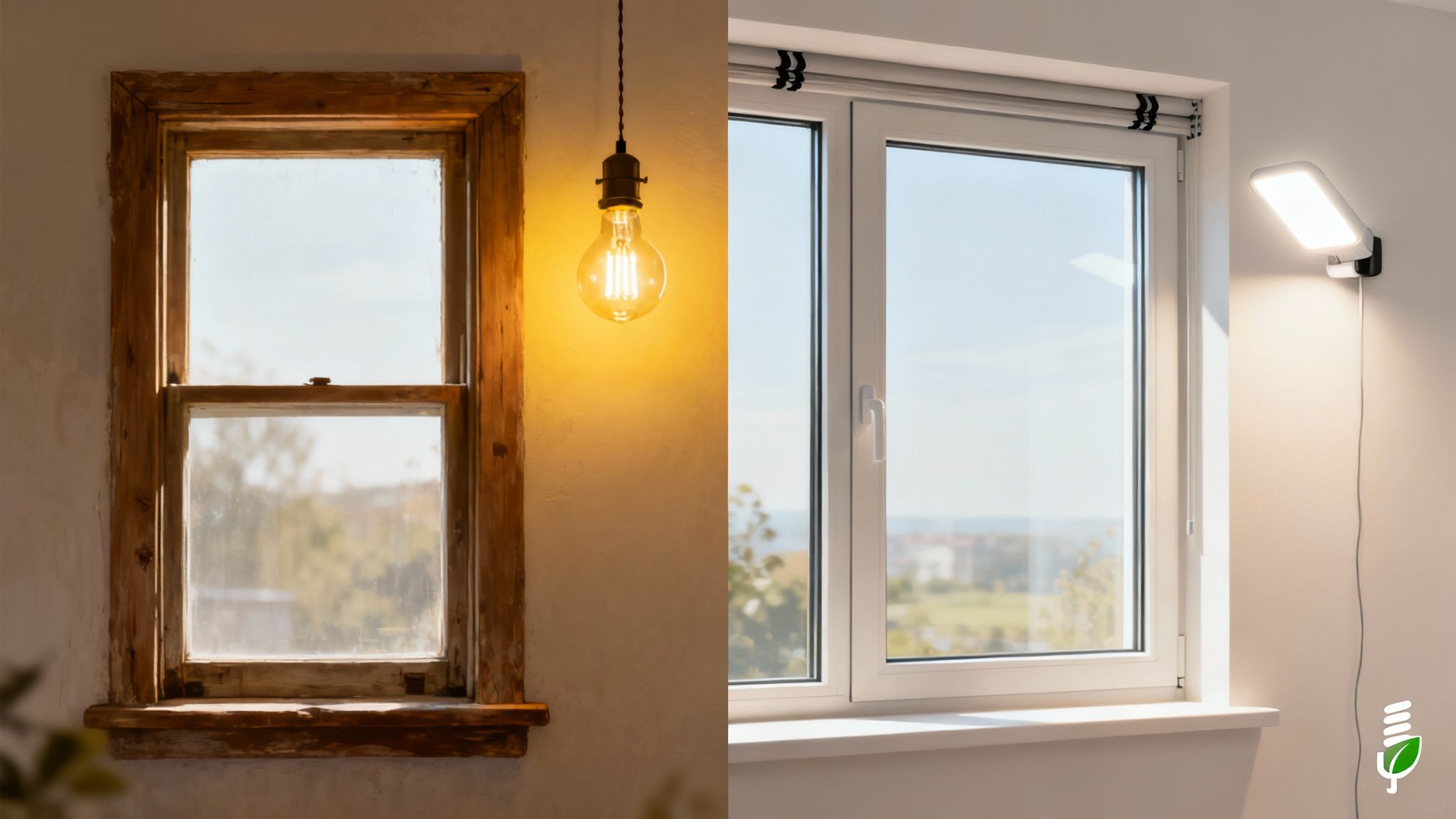 Imagen abstracta de colores que representa mejoras en la eficiencia energética de una vivienda en Valencia.