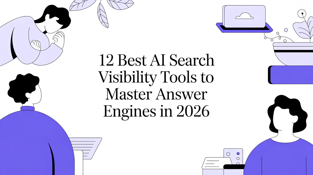 12 Best AI Search Visibility Tools to Master Answer Engines in 2026