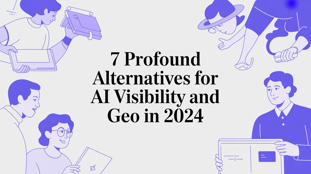 7 Profound Alternatives for AI Visibility and GEO in 2024