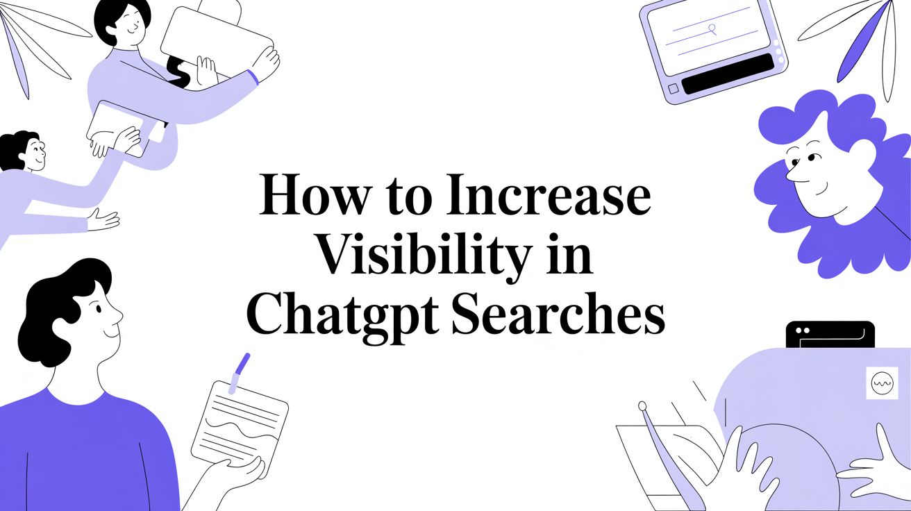 How to Increase Visibility in ChatGPT Searches