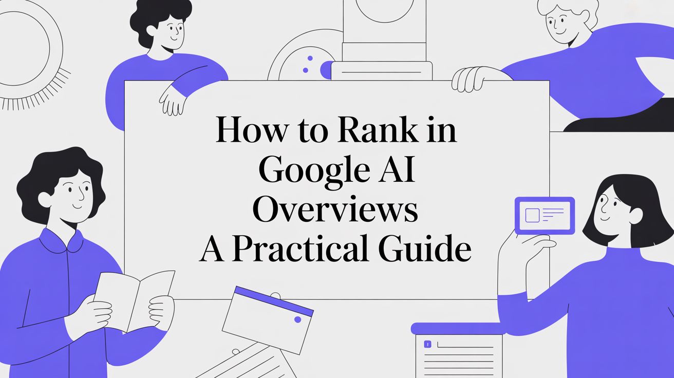How to Rank in Google AI Overviews A Practical Guide
