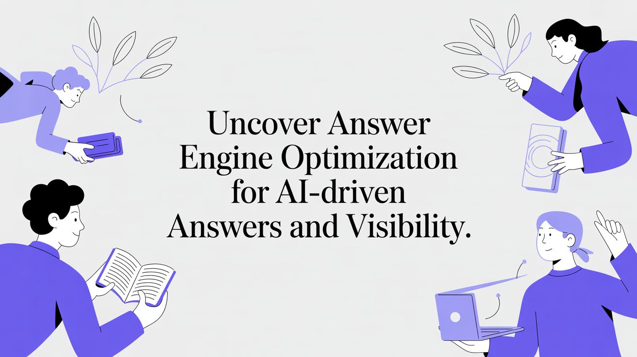Uncover Answer Engine Optimization for AI-driven answers and visibility