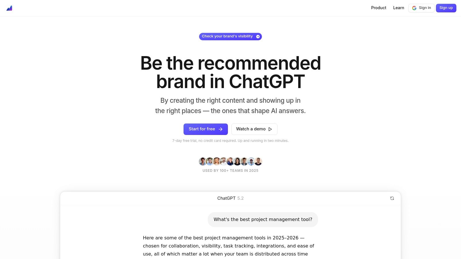 Airefs dashboard showing prompt tracking and source analysis