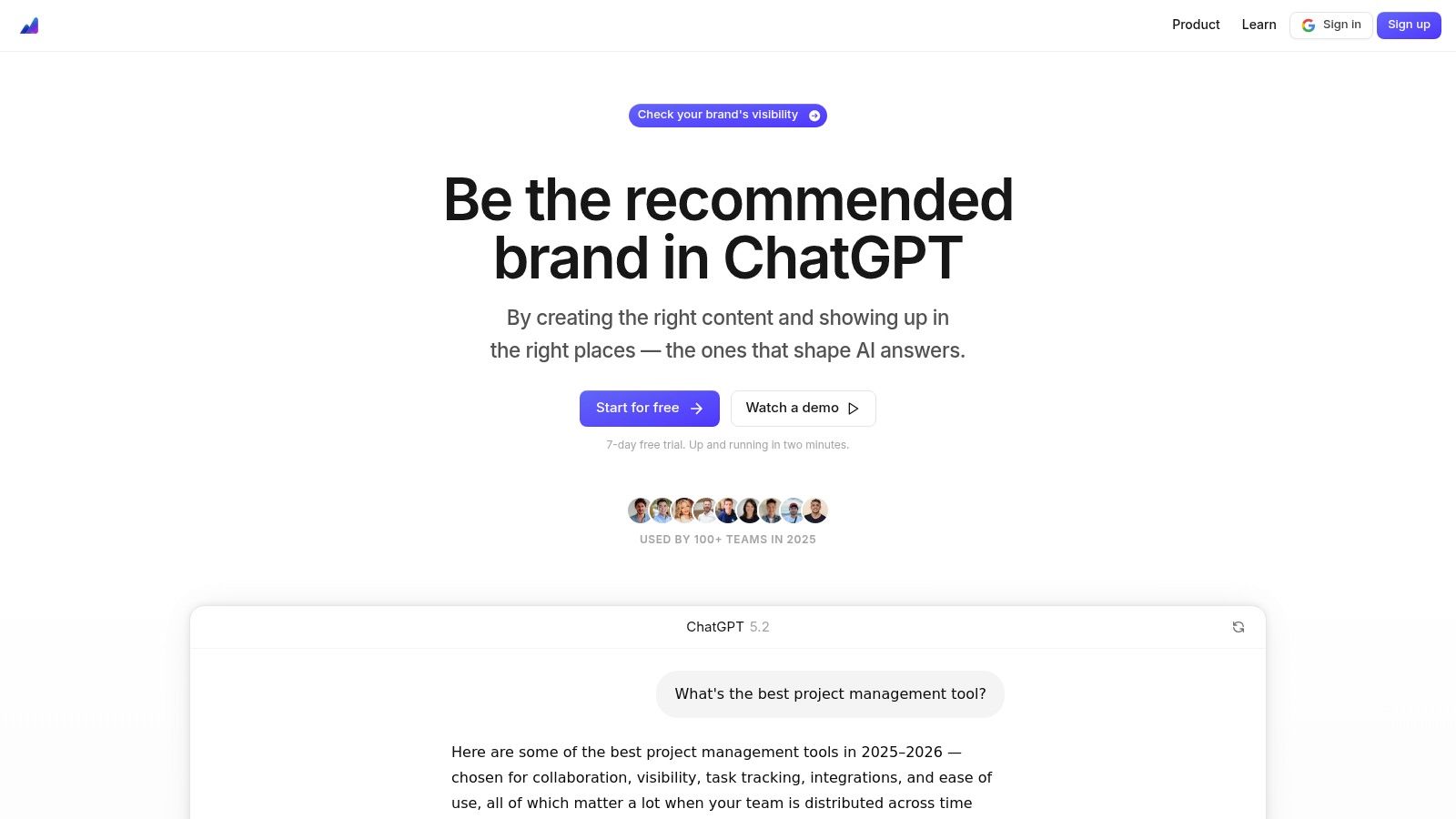 Airefs dashboard showing source-level visibility for generative engine optimization.