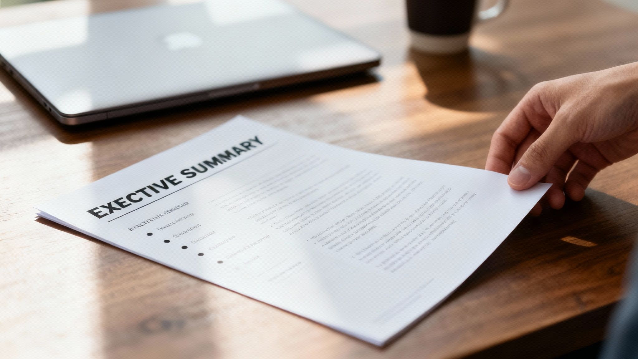 How to Write a Brief Executive Summary That Gets Read | Honeybear.ai ...
