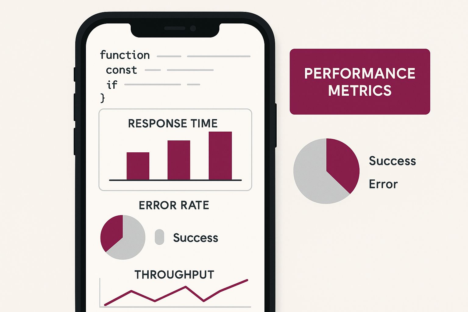 Infographic about react native performance monitoring
