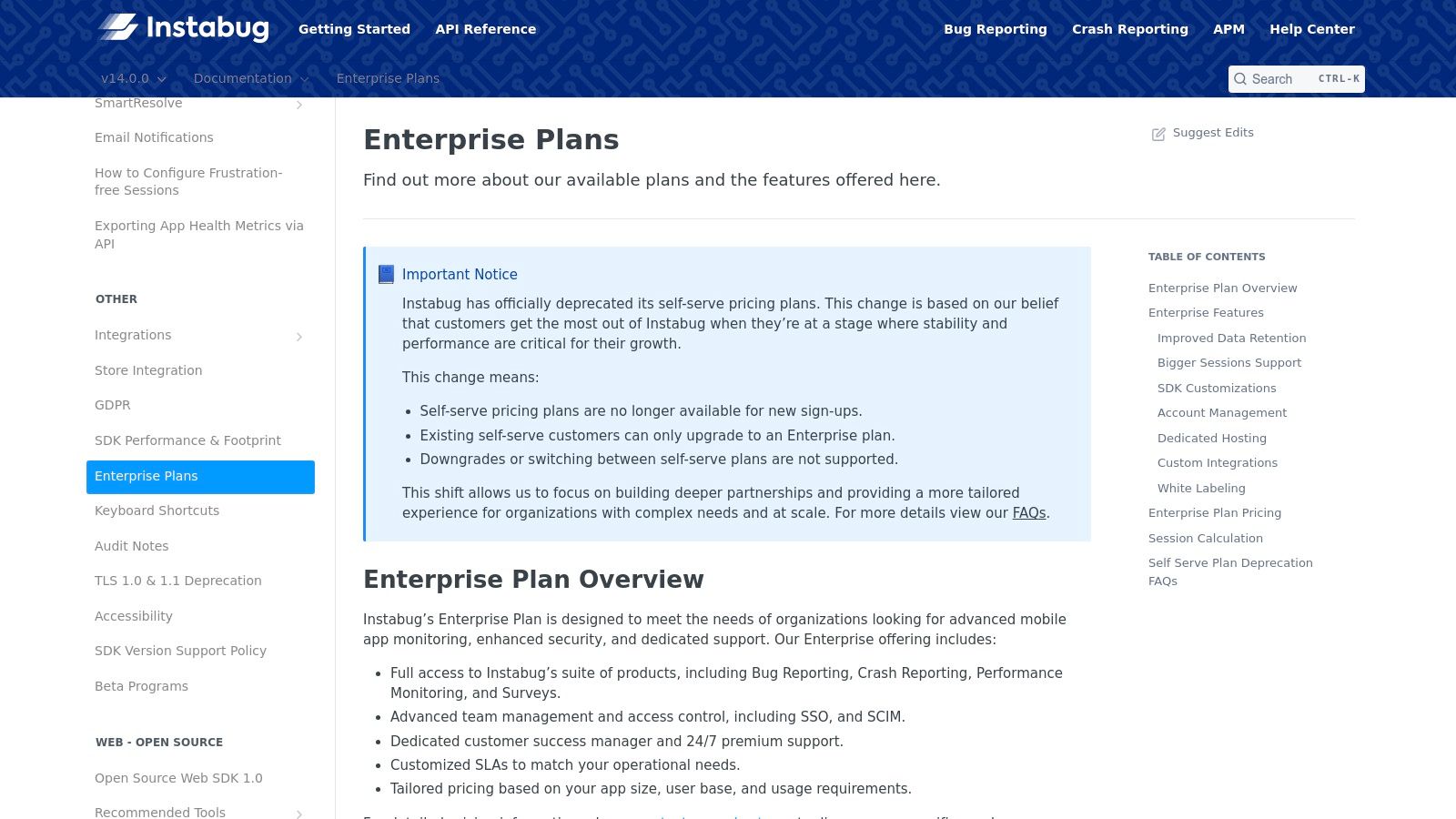 Instabug – Mobile Performance Monitoring (Enterprise)