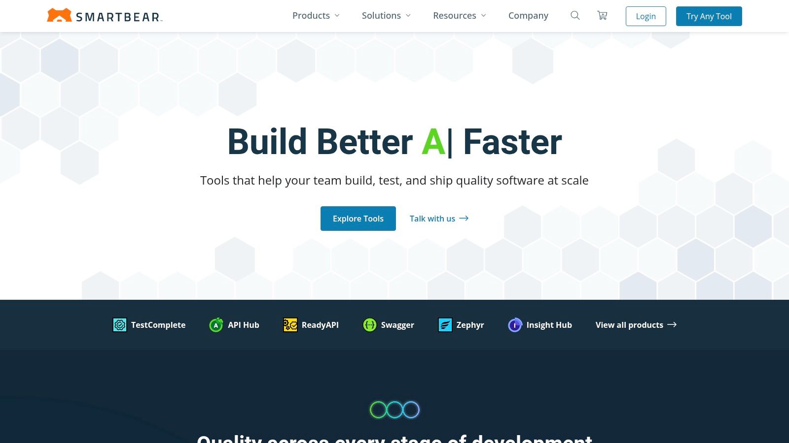 SmartBear (TestComplete & ReadyAPI)