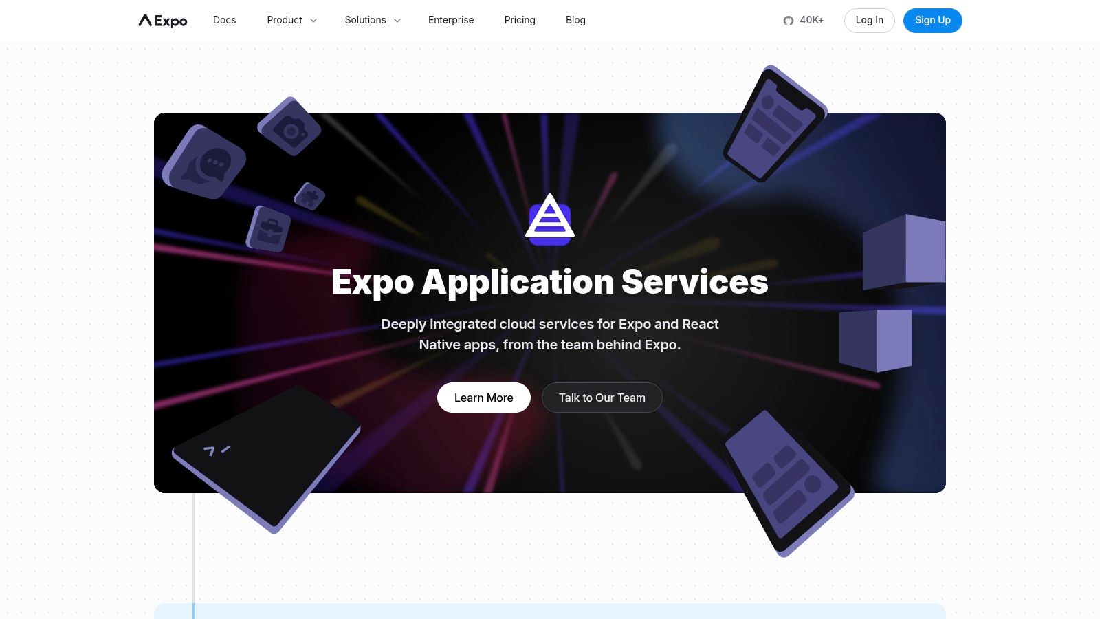 Expo Application Services (EAS)