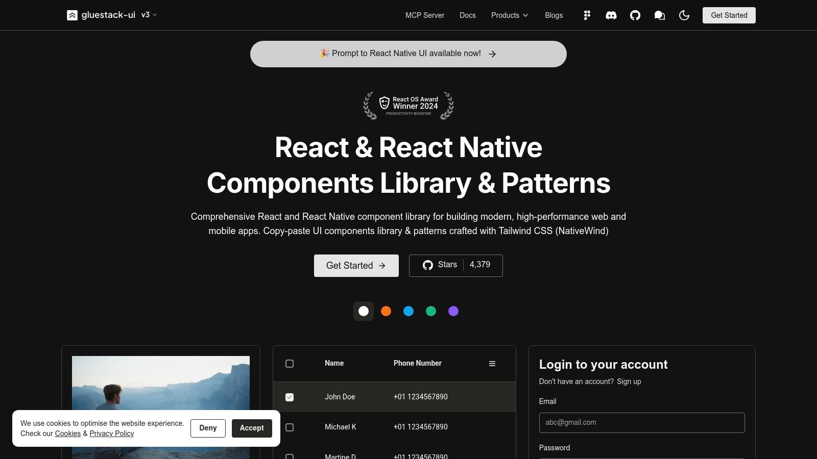 NativeBase (transitioning to gluestack-ui)