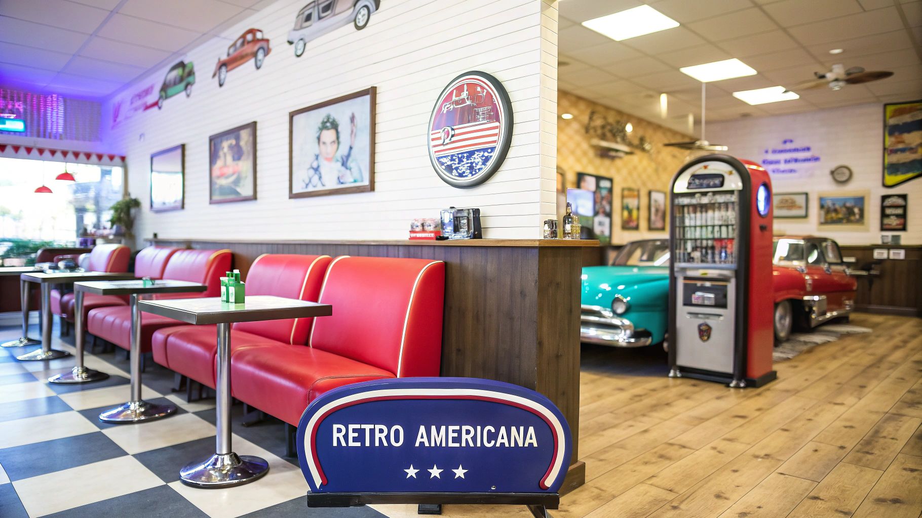Retro Americana Barbershop