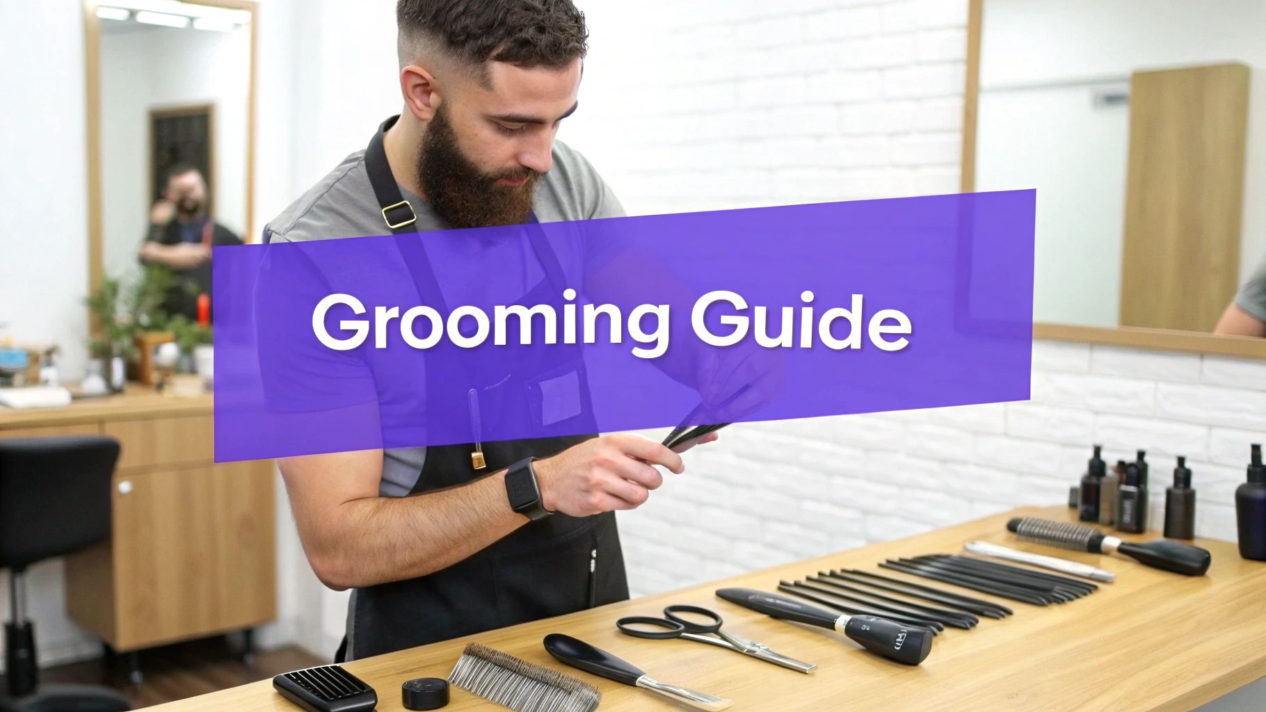 Monthly Men's Grooming Guide Newsletter