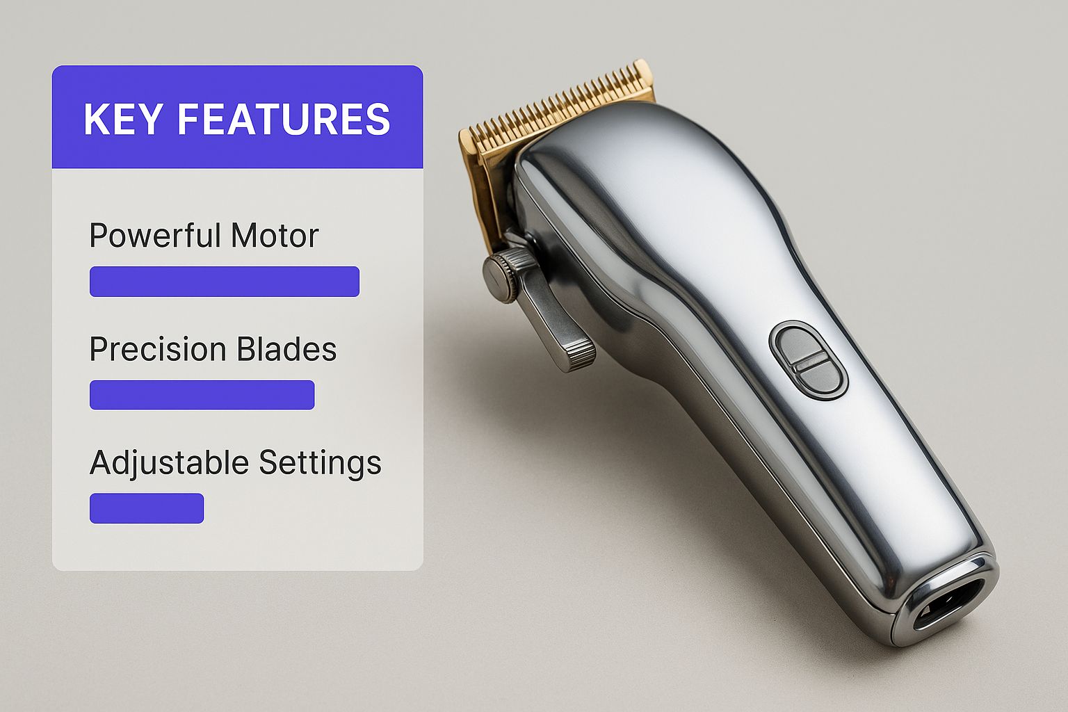 Infographic about best hair clippers