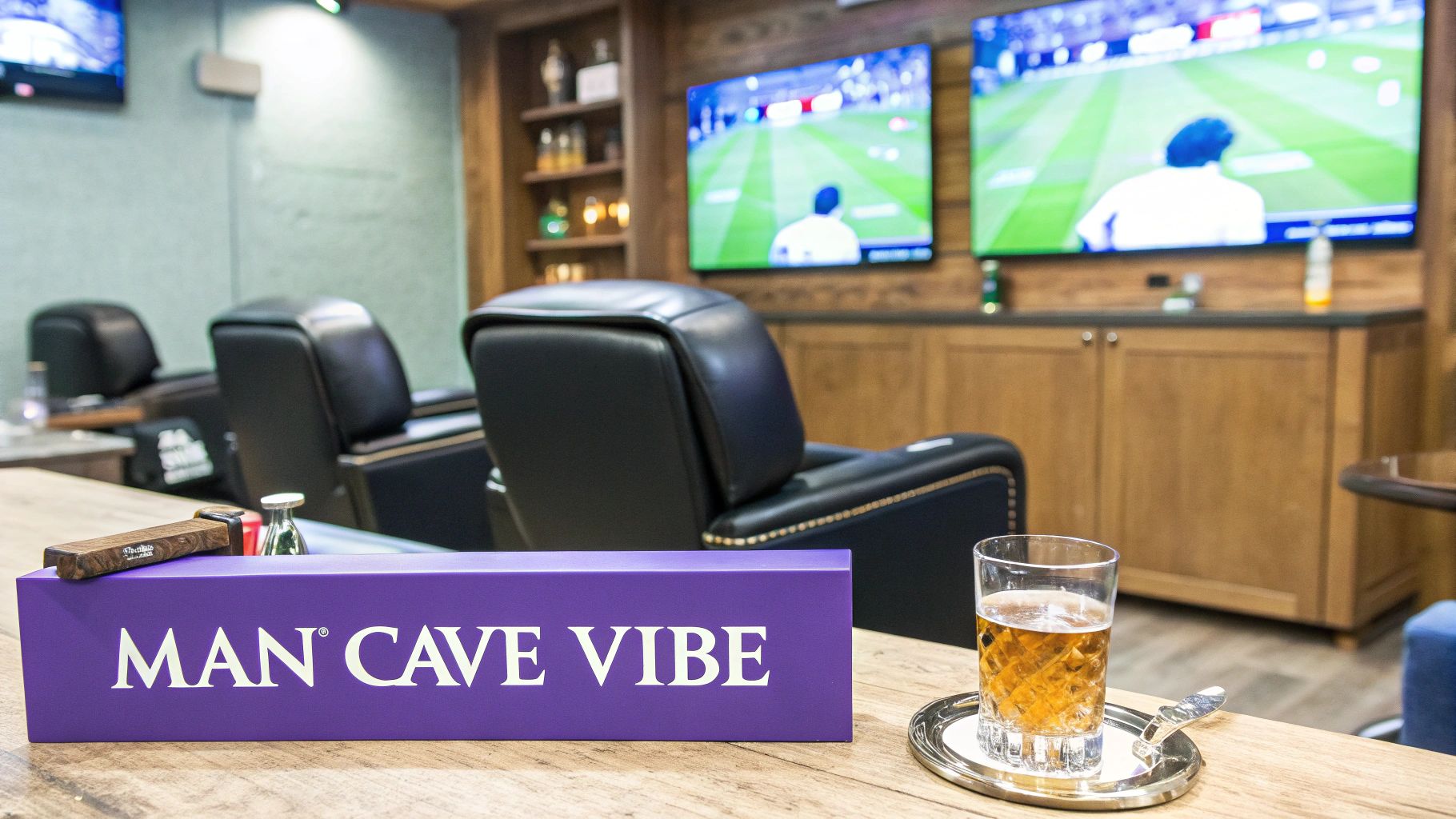 The Man Cave Barber Lounge