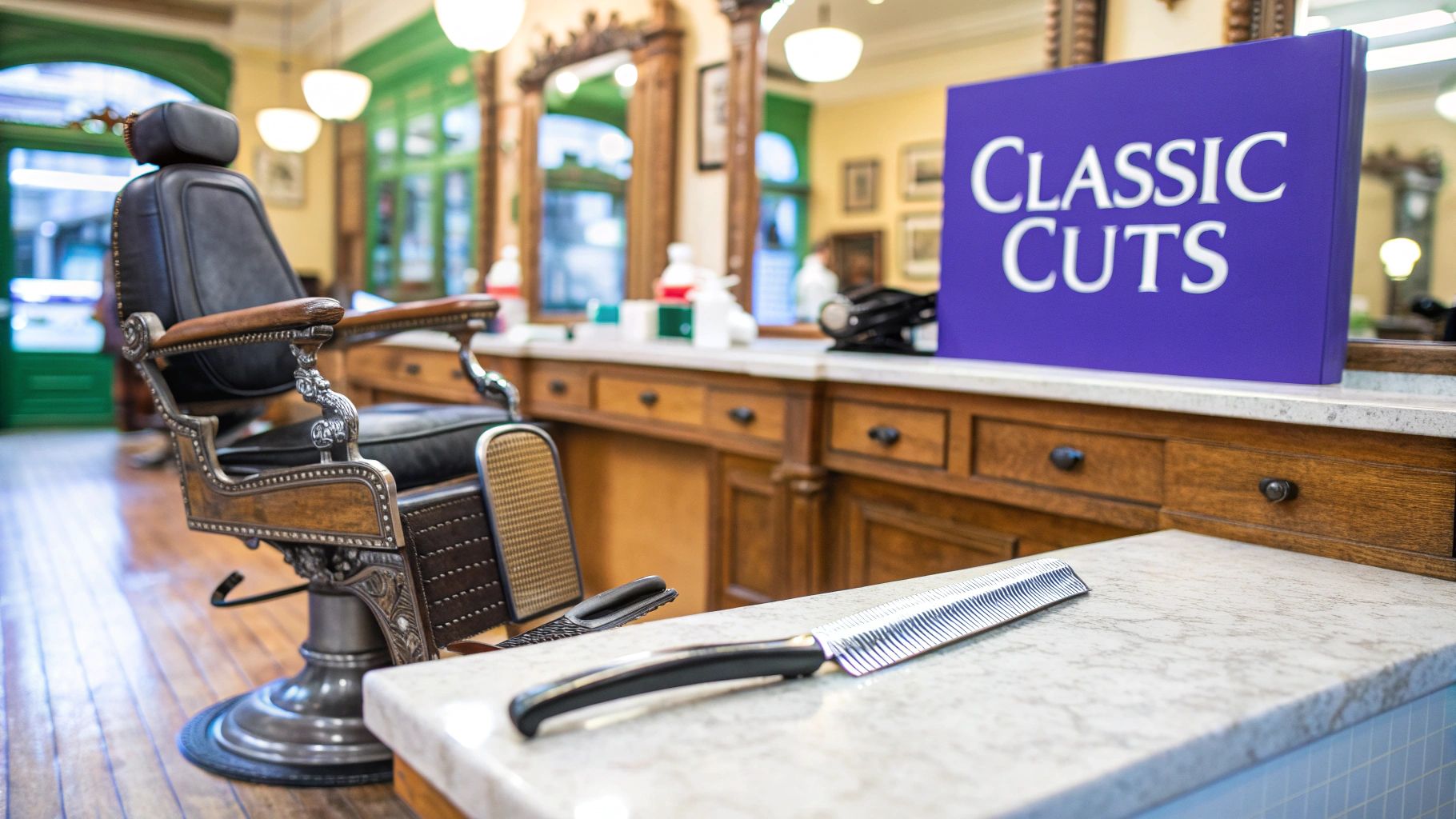 The Brass Monkey Barber Shop