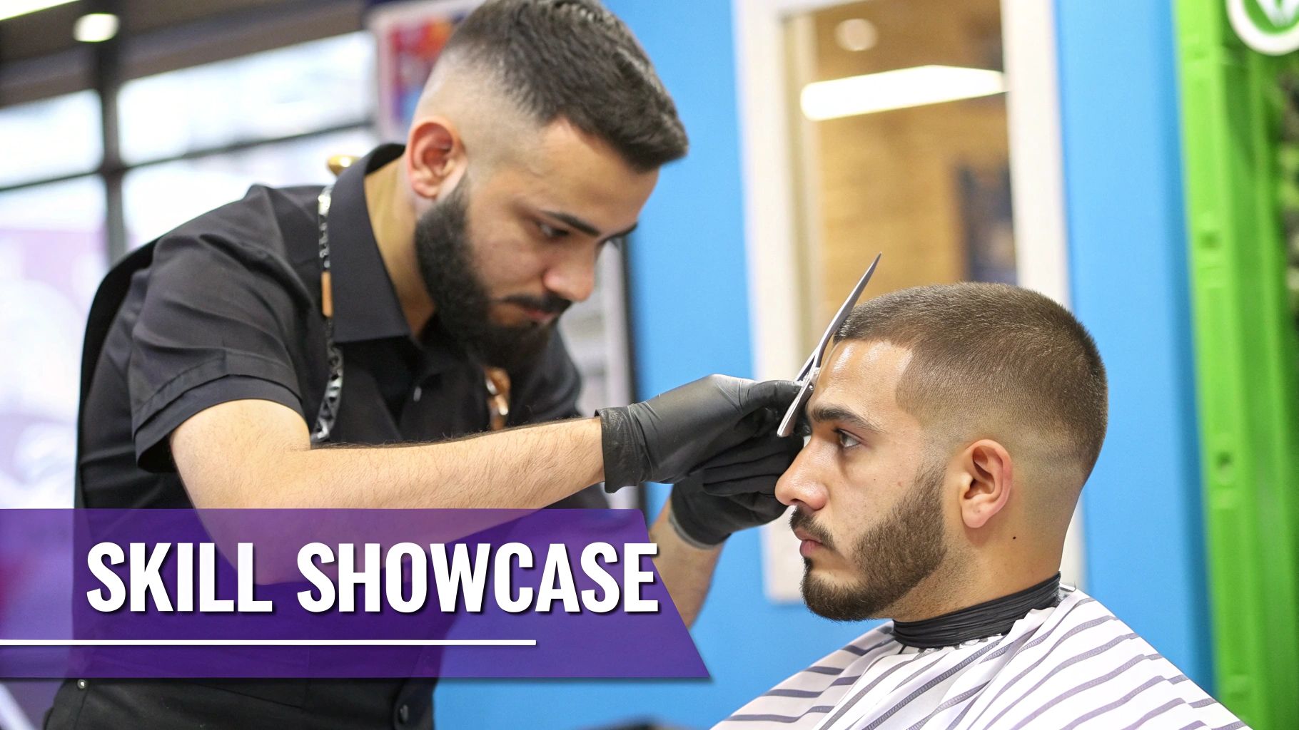 Barber Skill Showcase Collaborations