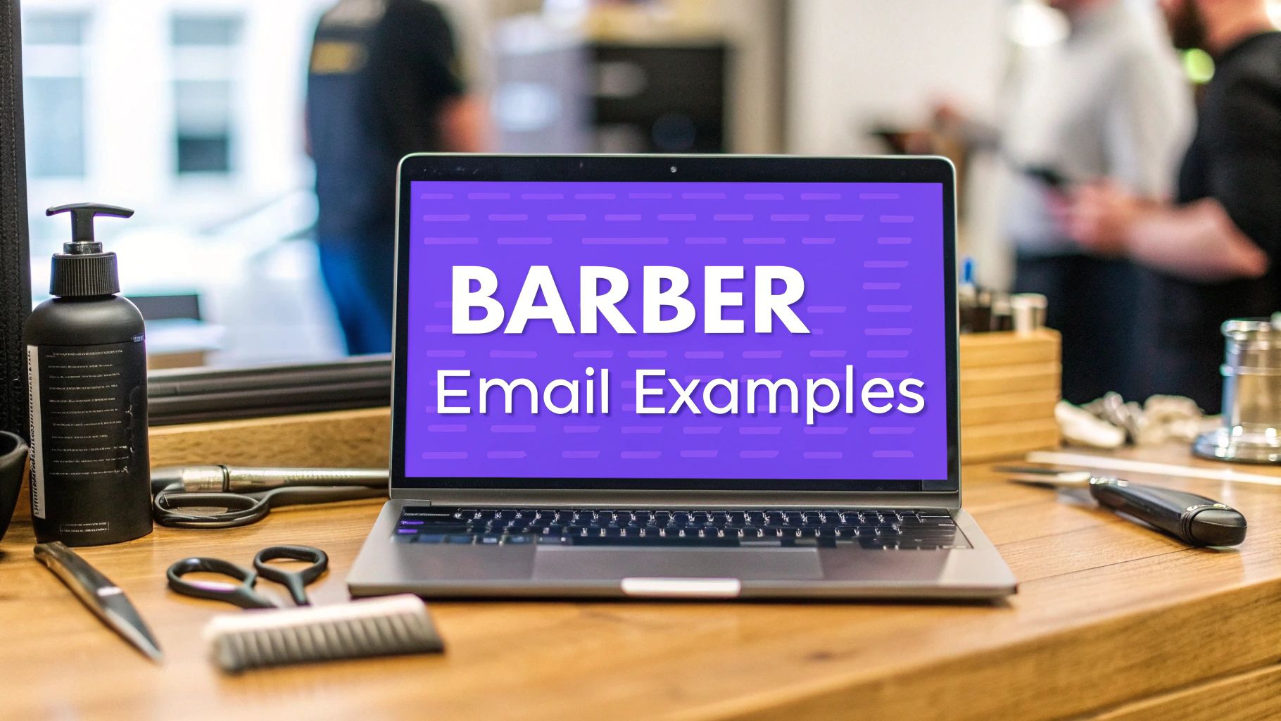 6 Actionable Email Newsletter Examples for Barbers in 2025
