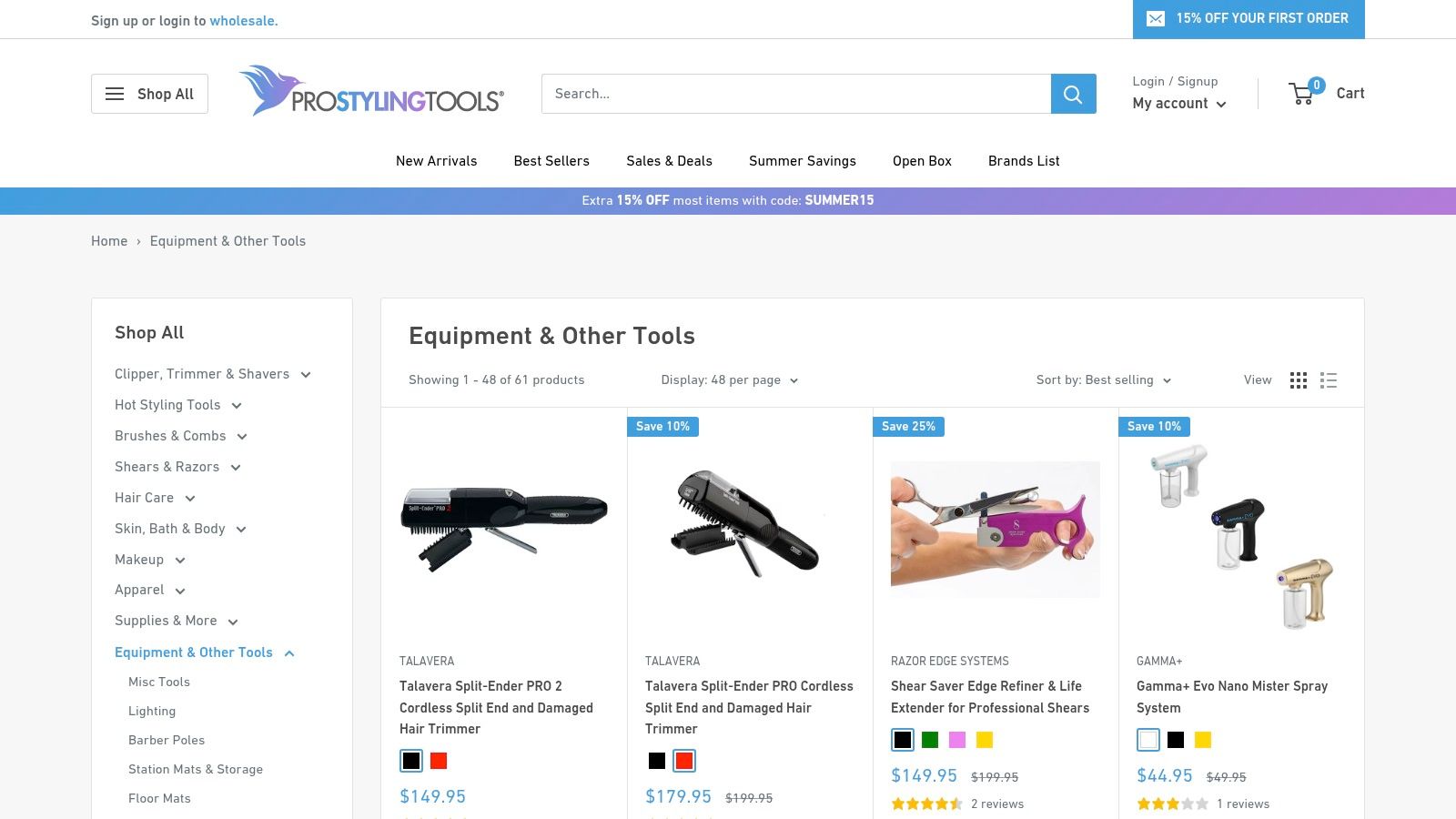 7. Broaden Your Equipment Arsenal with ProStylingTools