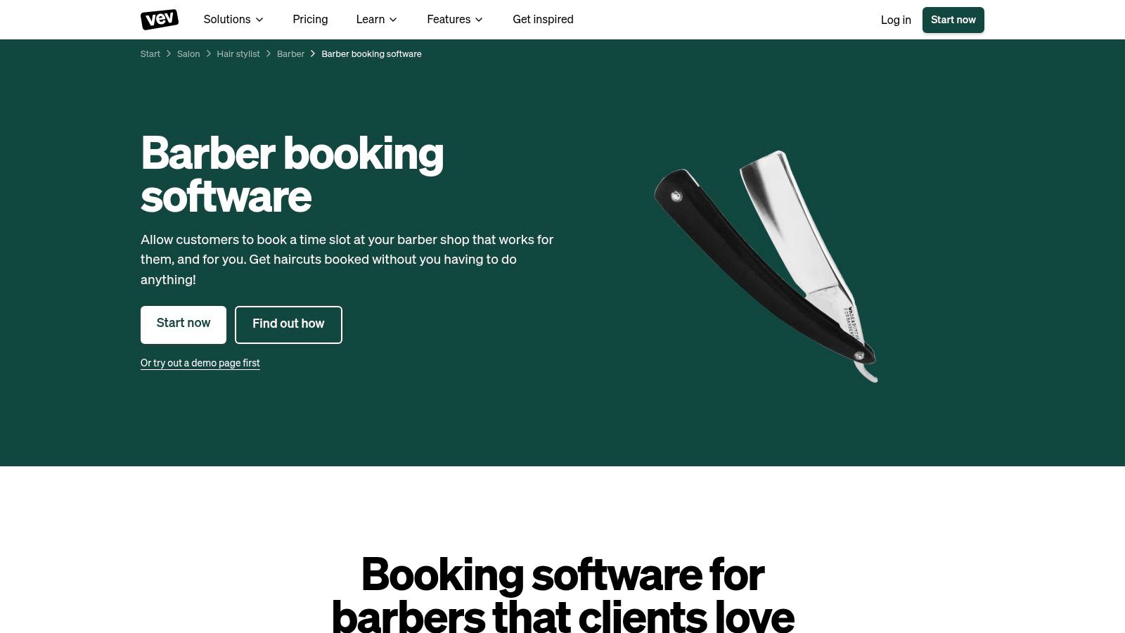 Vev: The Effortless Booking Solution for Solo Barbers