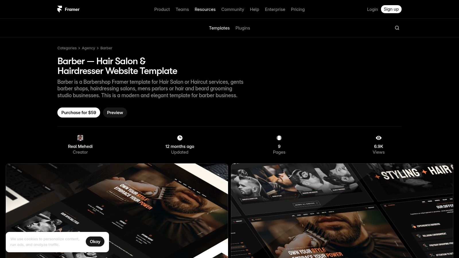 Framer Marketplace