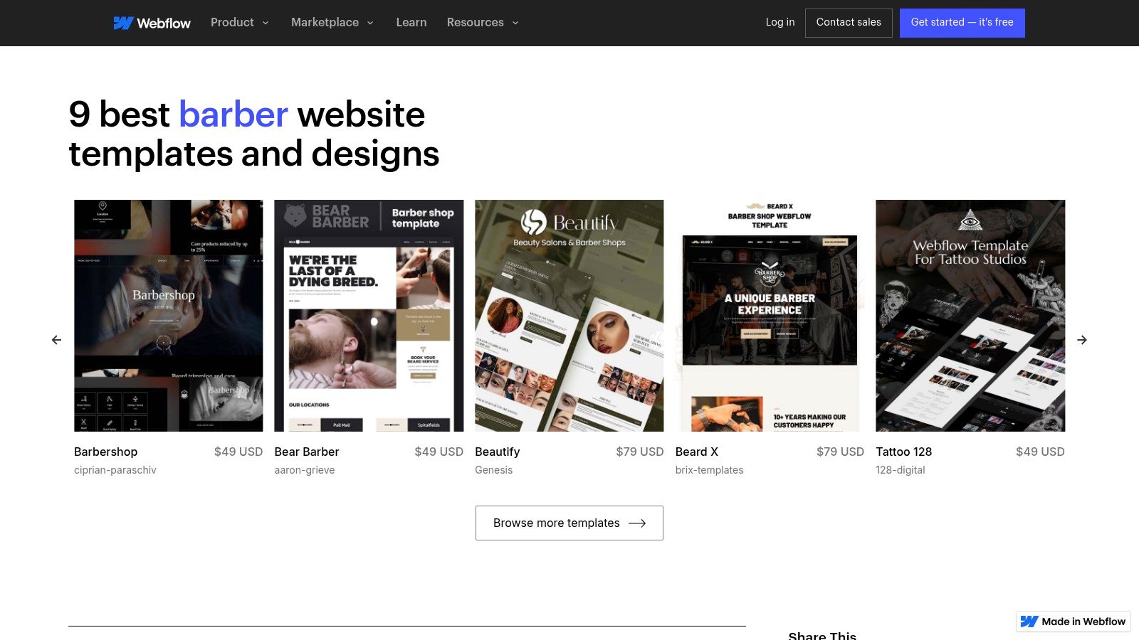 Webflow Inspo