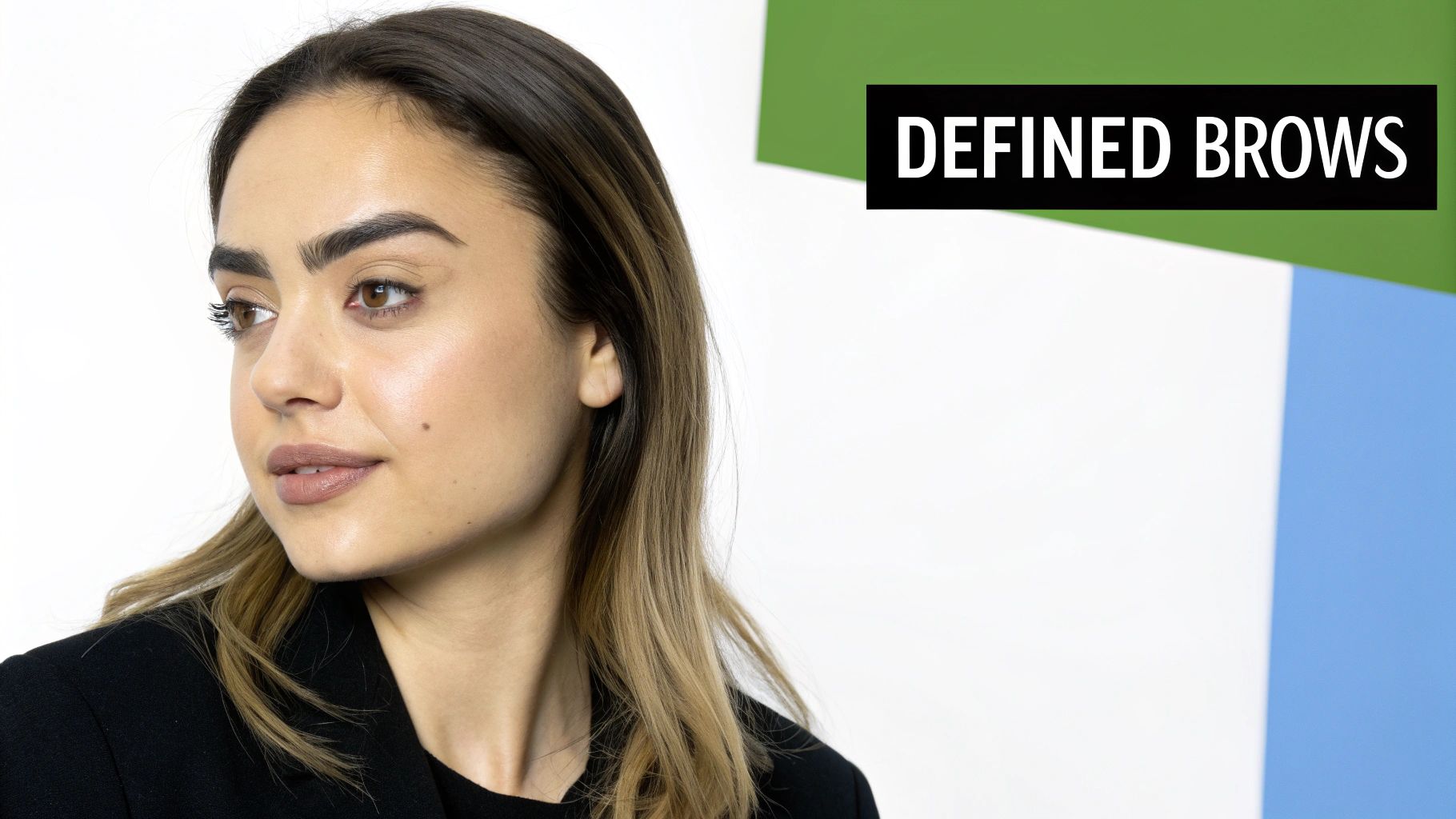Eyebrow Filling and Shaping for Frame Enhancement
