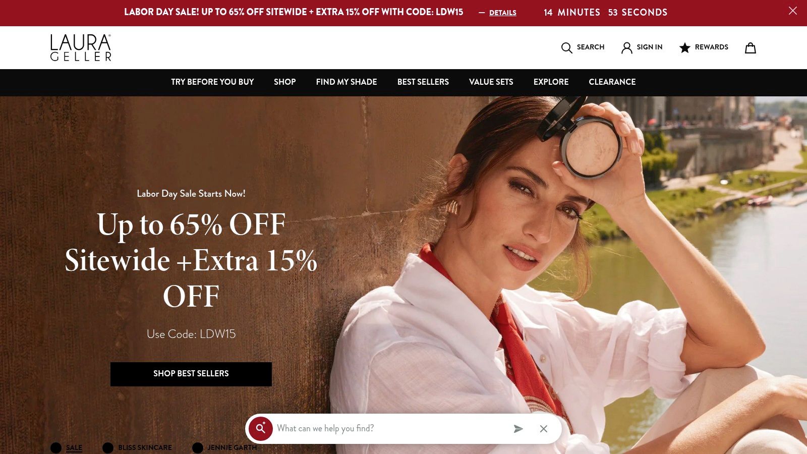 Laura Geller Beauty (brand site)