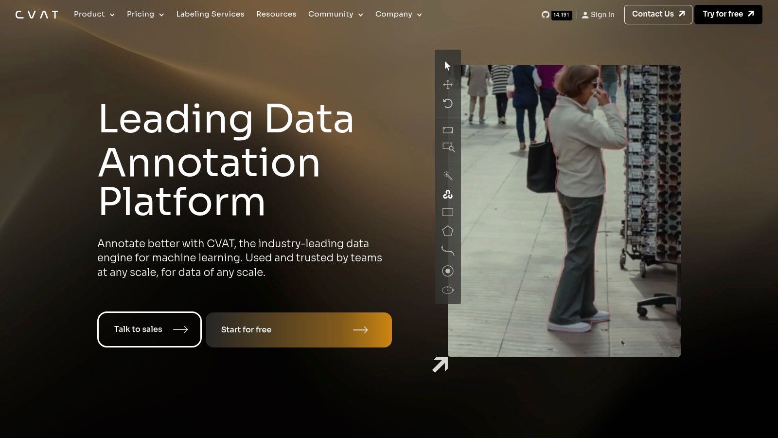 CVAT (Computer Vision Annotation Tool)