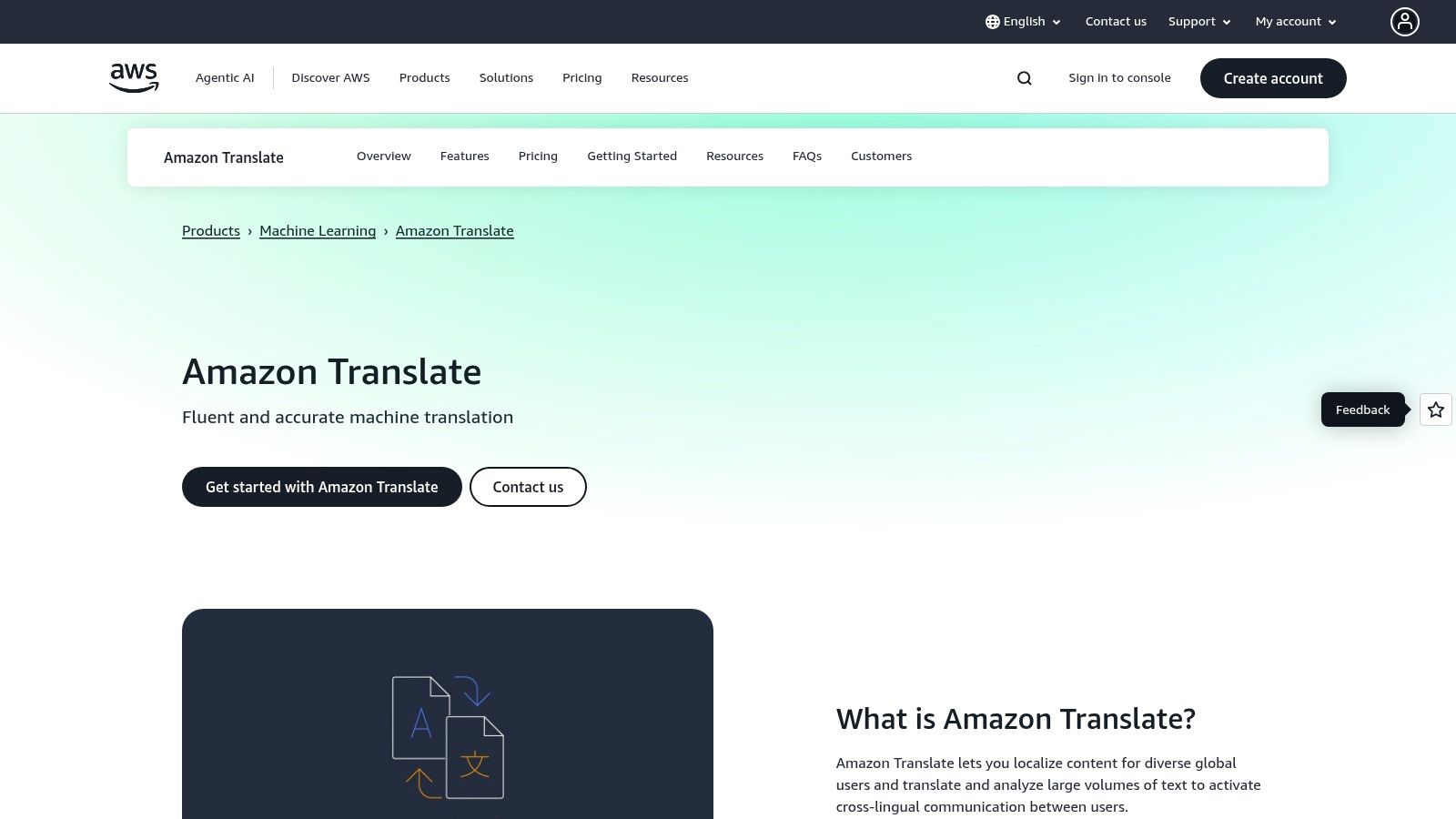 Amazon Translate