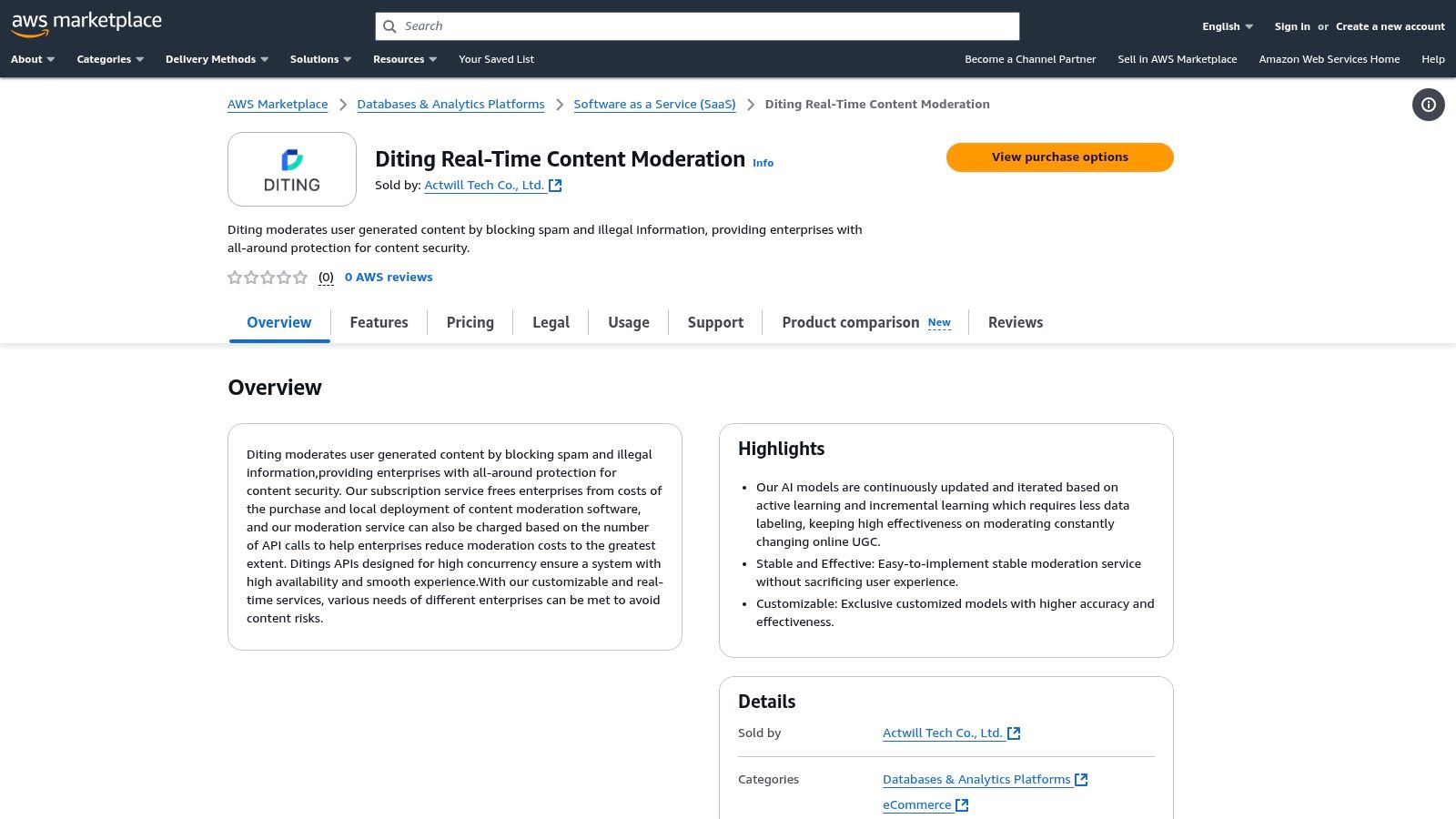 Diting Real-Time Content Moderation