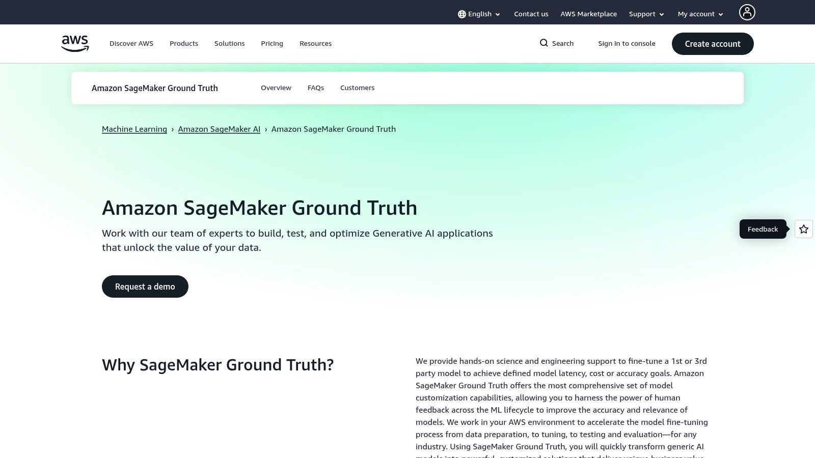 AWS SageMaker Ground Truth