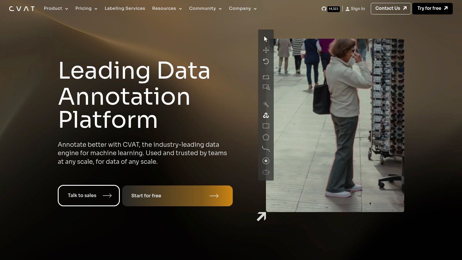 CVAT (Computer Vision Annotation Tool)