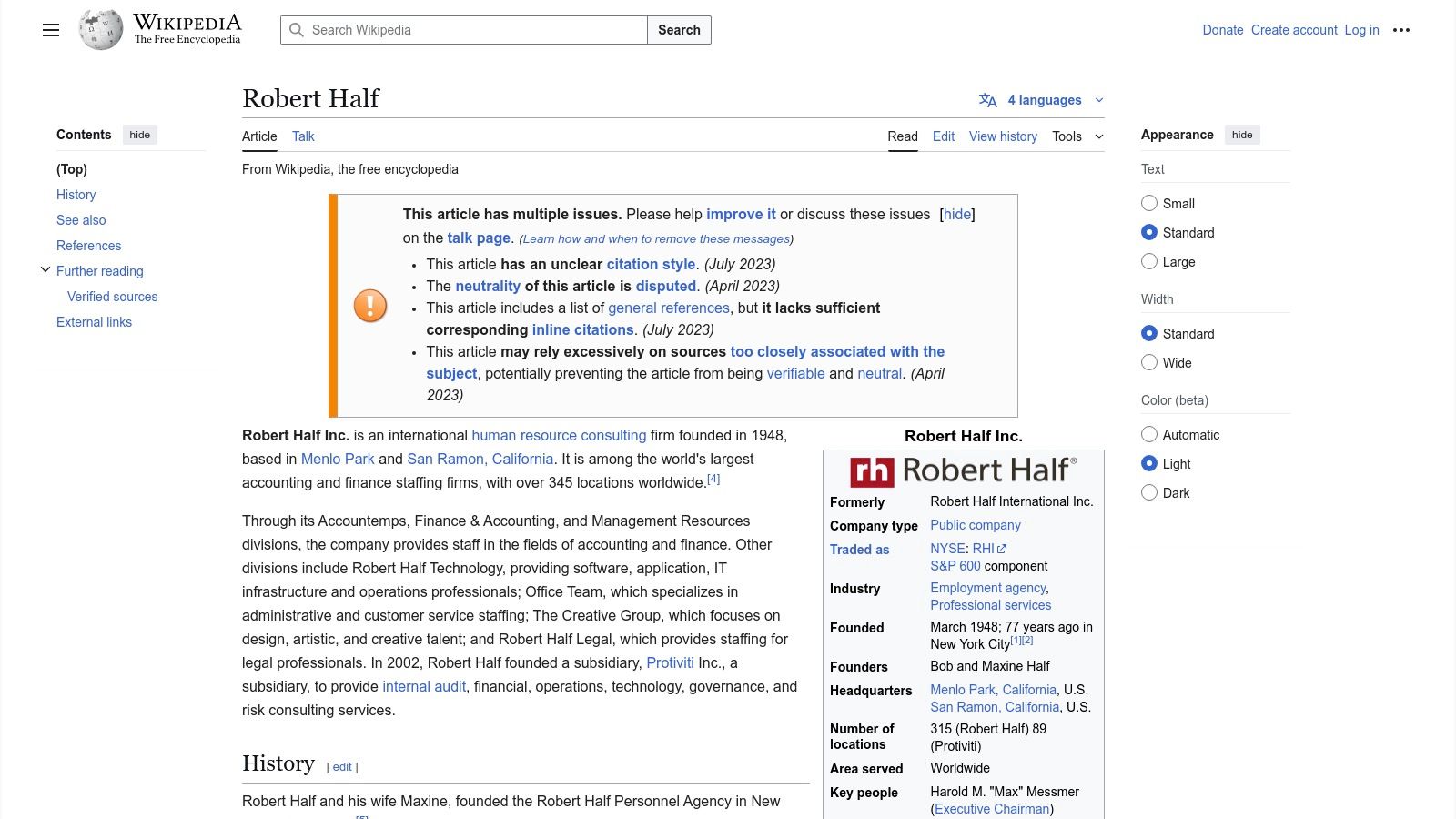 Robert Half