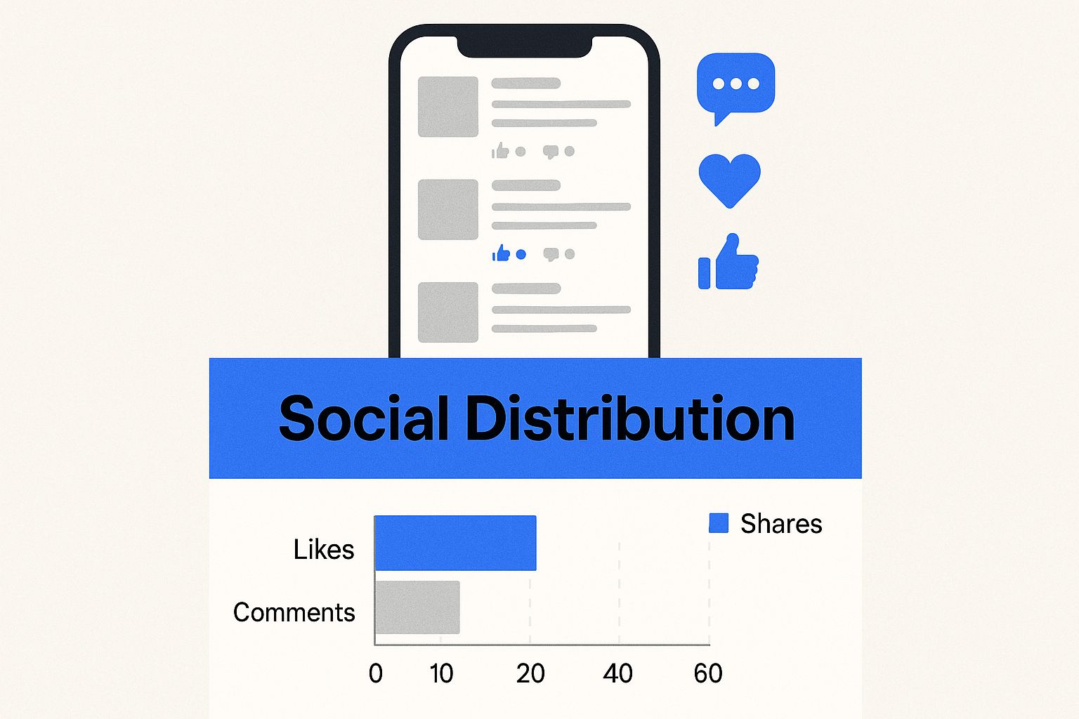 Infographic about content promotion strategy