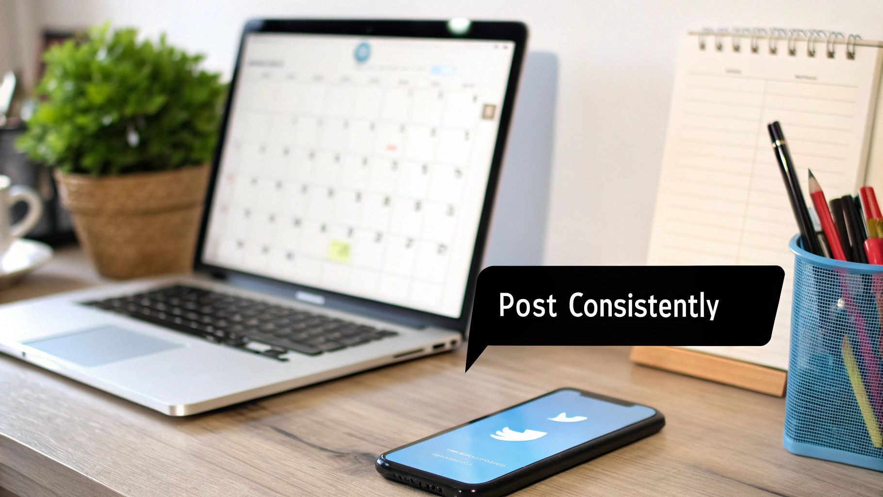 Consistent Posting Schedule