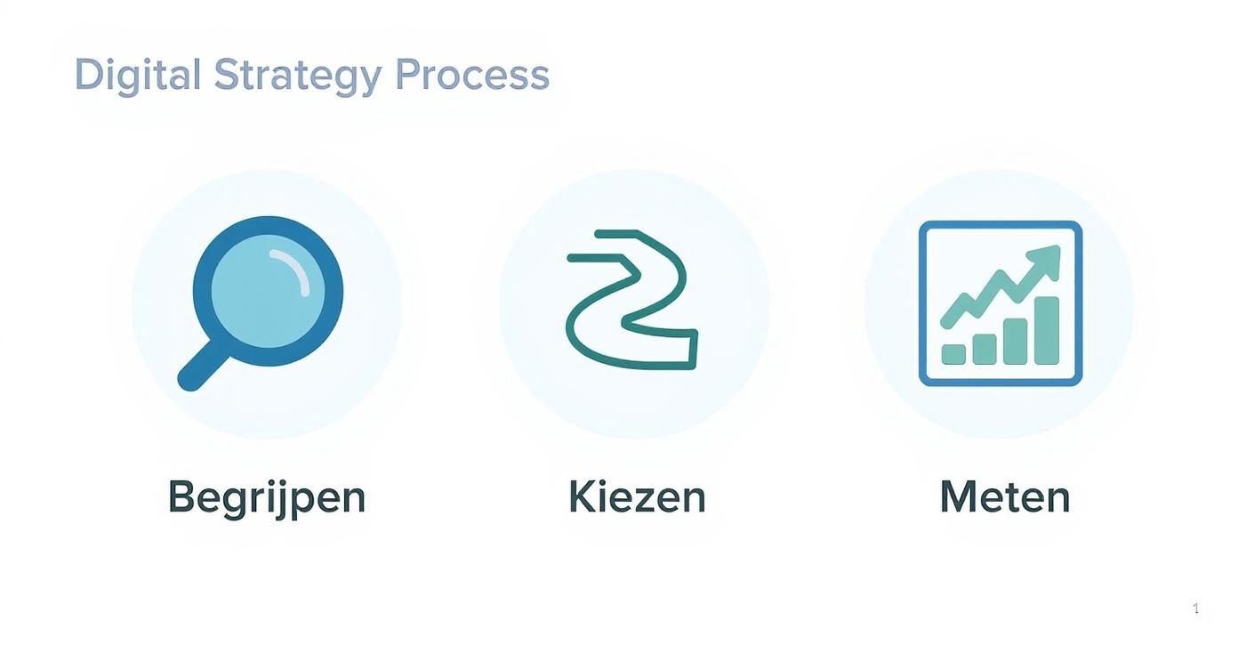Infographic about digitale marketing strategie