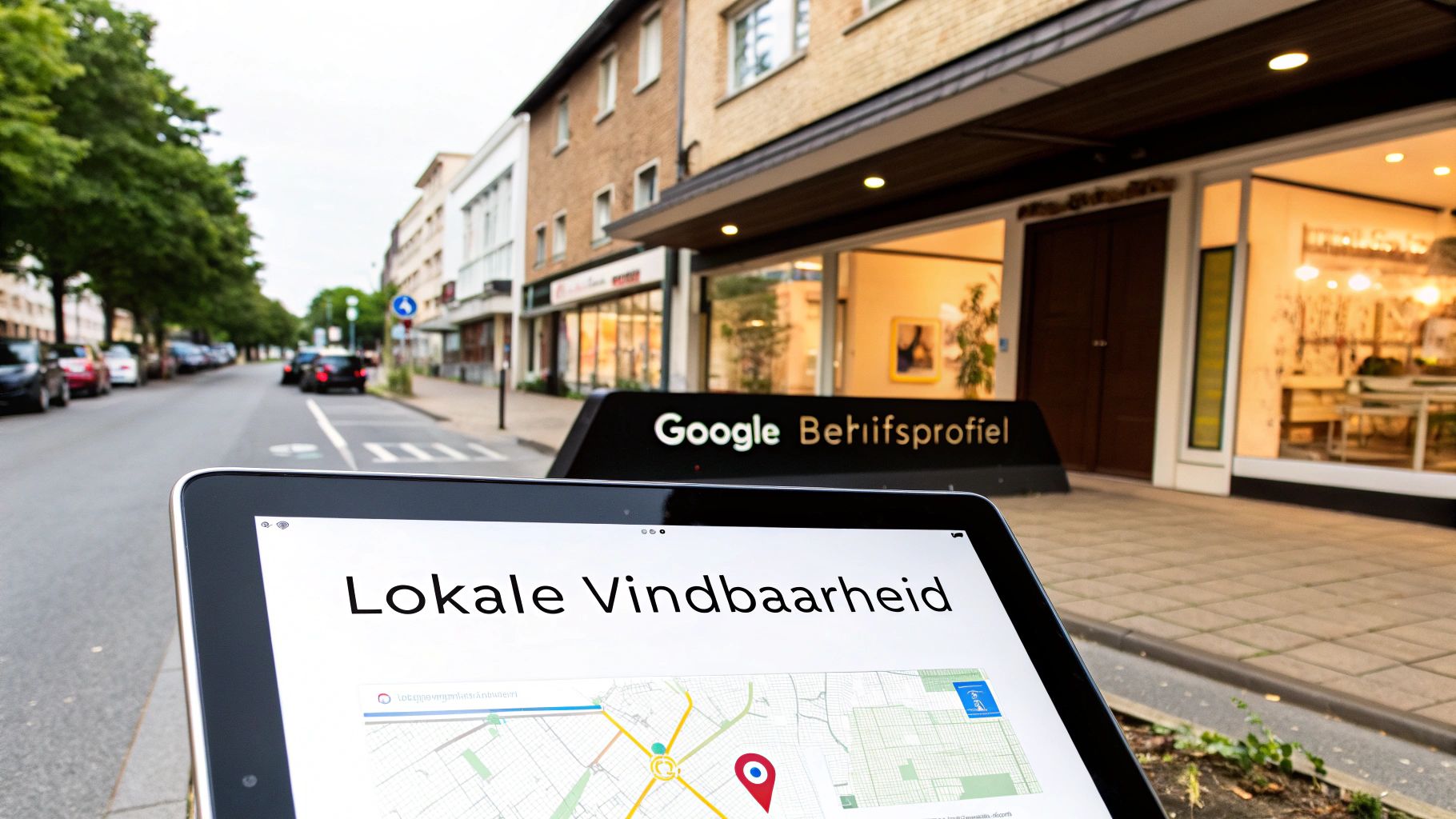 Twee handen schudden elkaar door een computerscherm, wat een digitale relatie symboliseert