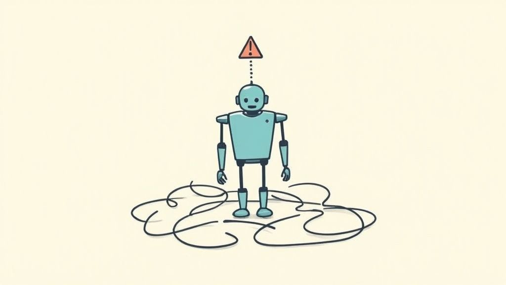 An illustration showing AI infrastructure creating new jobs and economic growth
