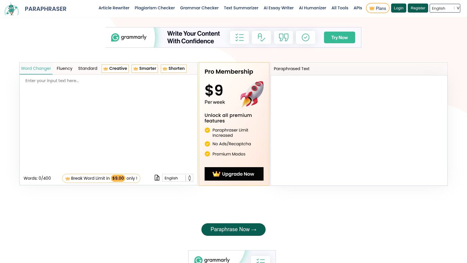Paraphraser.io